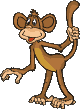 веселая обезьянка