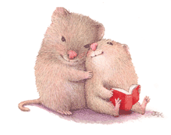 мышки читают