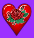 сердце и роза